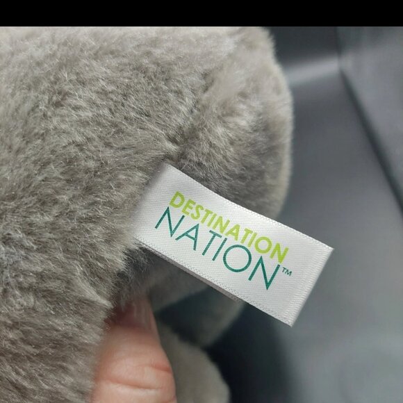 NWT 2022 Aurora Destination Nation 9" African Elephant Plush Stuffed Animal Toy - Picture 8 of 8
